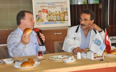 Sağlıklı ekmek toplantısı Silivri de yapıldı.
